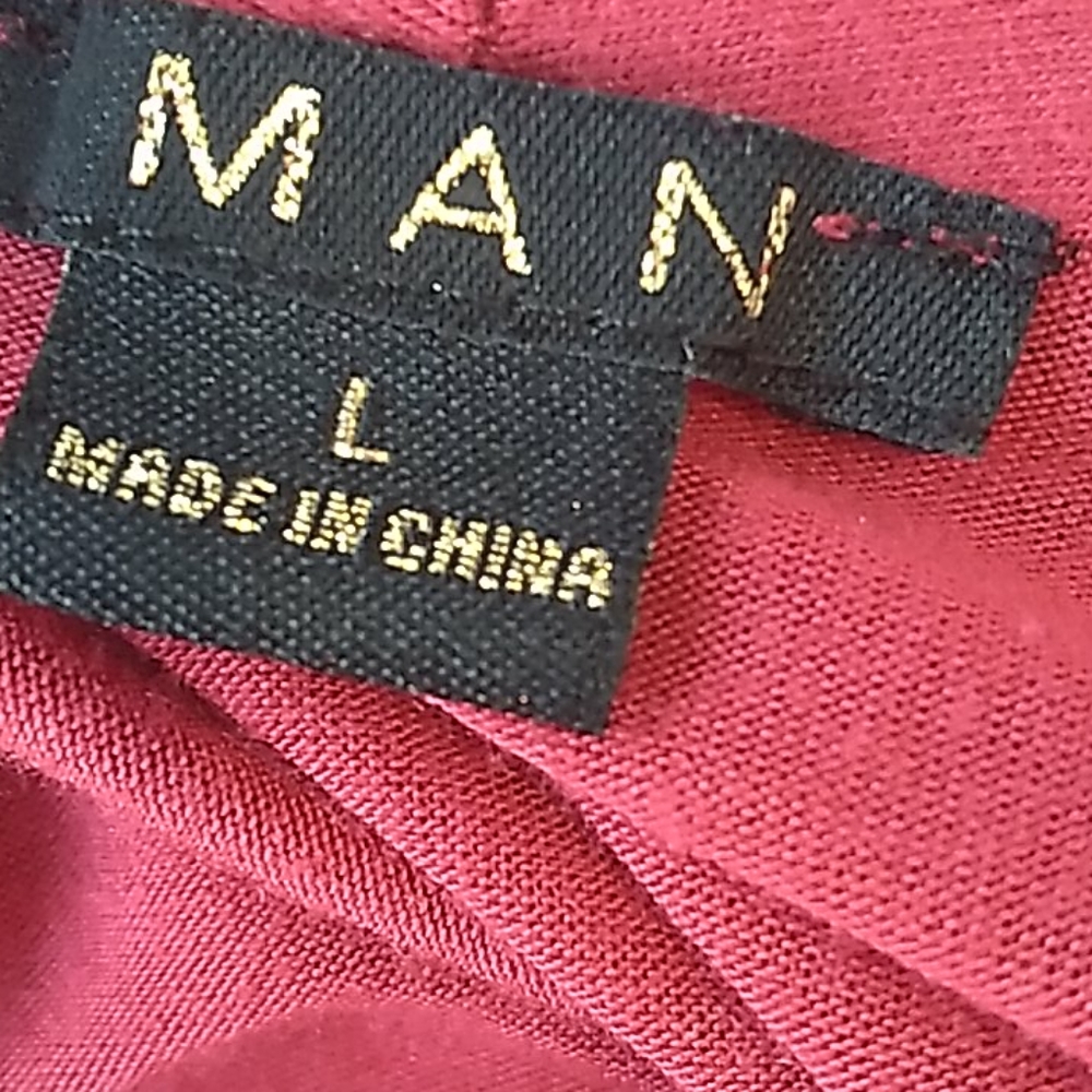 Red criss/cross long sleeve - Picture 6 of 6